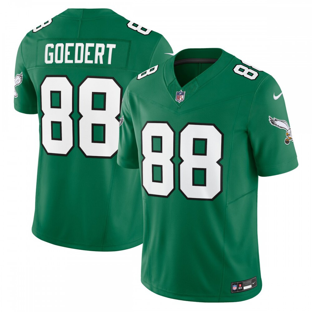 Dallas Goedert Philadelphia Eagles Nike Vapor F.U.S.E. Limited Jersey - Kelly Green-GridironStore